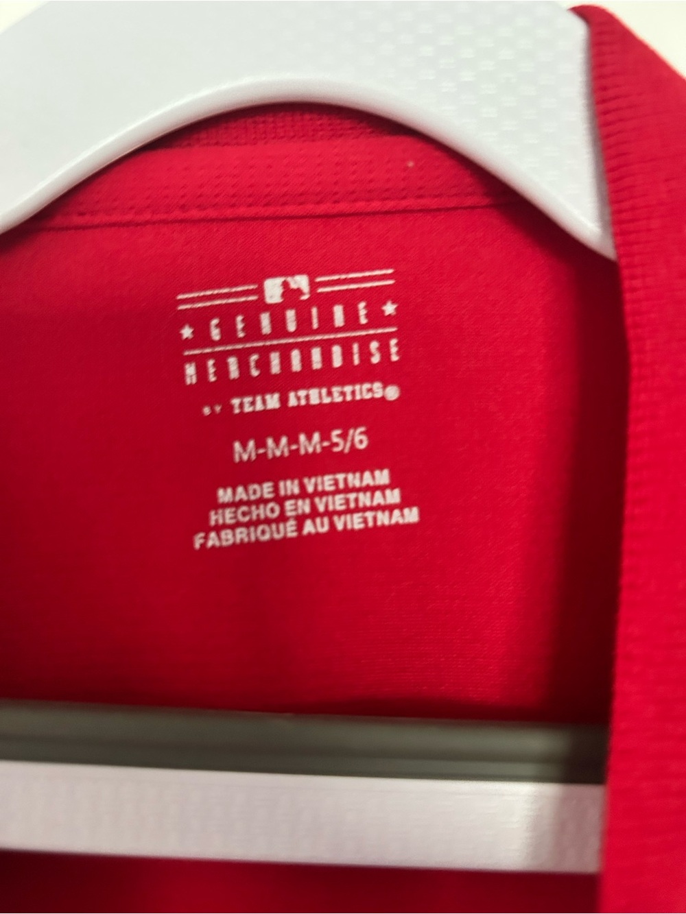 Cincinnati Reds Kids Red Baseball Tee - Picture 2 of 3